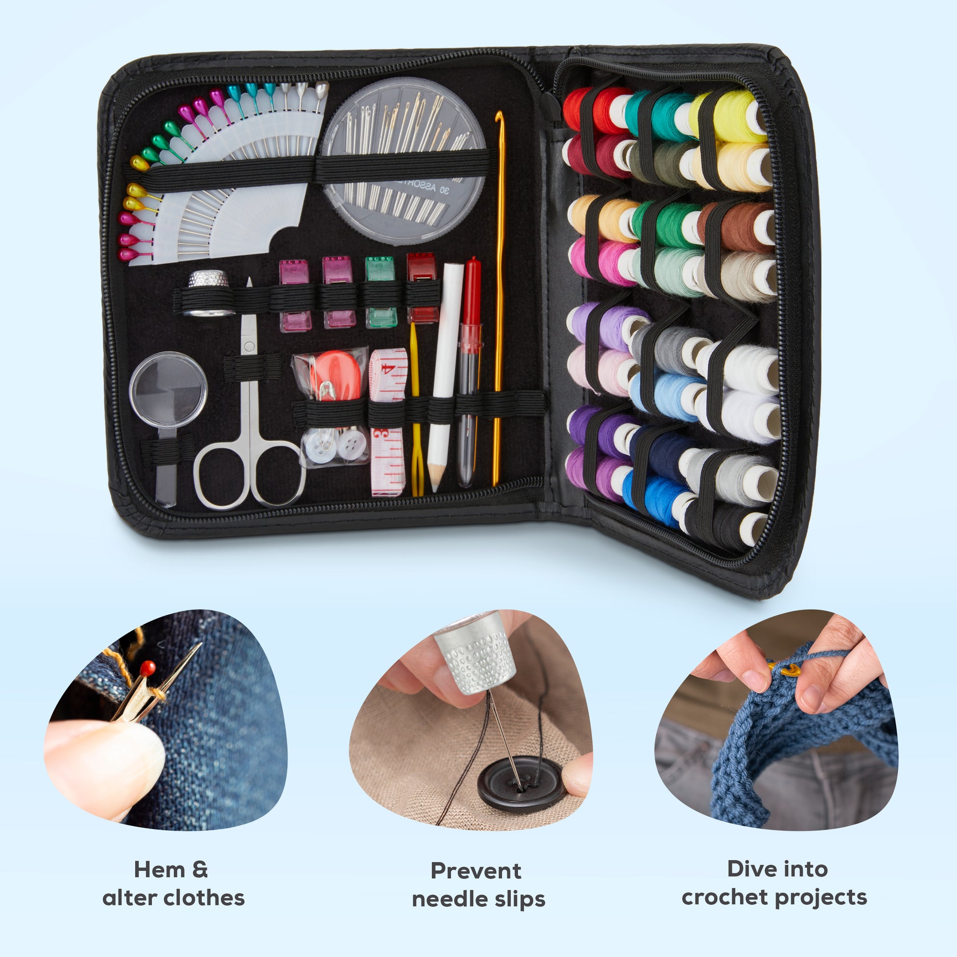 travel sewing kit from